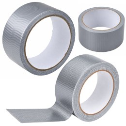 Szara Taśma Naprawcza Zbrojona Mocna Srebrna 48mm x 15m