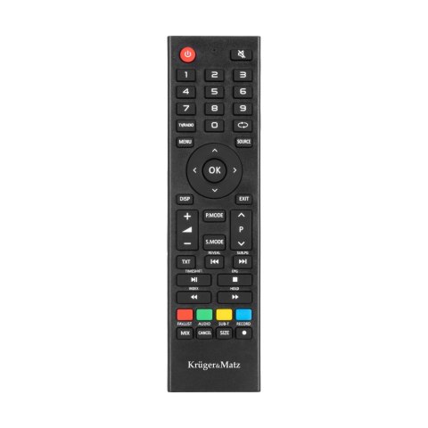 Telewizor Kruger&Matz 24" HD DVB-T2 H.265 HEVC 230/12V