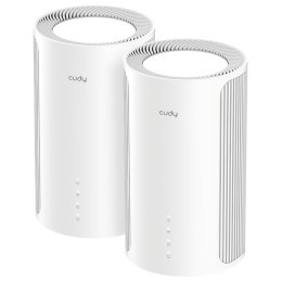 DOMOWY SYSTEM WI-FI MESH M11000(2-PACK) Wi-Fi 7 2.4 GHz, 5 GHz, 6 GHz 688 Mb/s + 4324 Mb/s + 5765 Mb/s CUDY