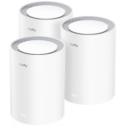 DOMOWY SYSTEM WI-FI MESH M3600(3-PACK) Wi-Fi 7 2.4 GHz, 5 GHz, 688 Mb/s + 2880 Mb/s CUDY