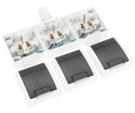 GNIAZDO NATYNKOWE POTRÓJNE AQUANT-2K-G3/EPN 250 V AC 16 A IP65 Elektro-Plast