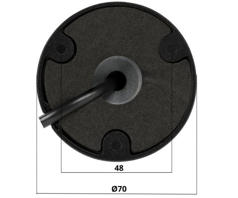KAMERA AHD, HD-CVI, HD-TVI, PAL HAC-HFW1500TLM-IL-A-0280B-S3-DIP-BLACK - 5 Mpx 2.8 mm DAHUA