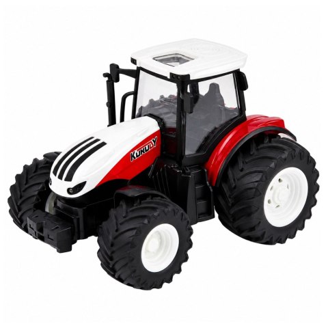 Traktor Rolniczy Z Przyczepą Wywrotką Zdalnie Sterowany Światła Dźwięk 1:24