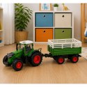 Traktor Rolniczy z Przyczepą Wywrotką Zdalnie Sterowany RC Światła 1:24