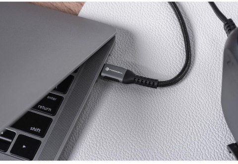 KABEL USB-C / USB-C Forcell F-Energy Cafule 120 cm 240 W 5A PD QC 4.0