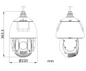 KAMERA IP SZYBKOOBROTOWA DS-2DE7A432IWG1-E AcuSense 4 Mpx 5.5 ... 176 mm Hikvision