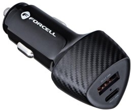 ŁADOWARKA SAMOCHODOWA Forcell Carbon CC50-1A1C 38 W 1x USB-C 1x PD 3.0 QC