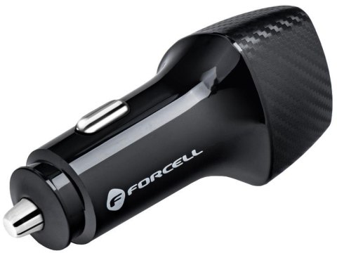 ŁADOWARKA SAMOCHODOWA Forcell Carbon CC50-1A1C 38 W 1x USB-C 1x PD 3.0 QC