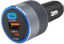 ŁADOWARKA SAMOCHODOWA Forcell F-Energy 65 W 2x USB-C 1x USB-A PD 3.0 QC 4.0