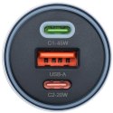 ŁADOWARKA SAMOCHODOWA Forcell F-Energy 65 W 2x USB-C 1x USB-A PD 3.0 QC 4.0