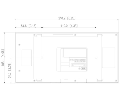 PANEL WEWNĘTRZNY SCP3022B-IBZ-S IP / Wi-Fi / 2-Wire DAHUA