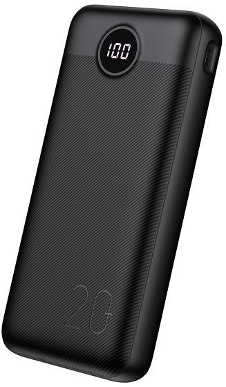 Powerbank Veger 20000 mAh 20 W PD QC 3.0 2x USB-A USB-C czarny