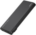 Powerbank Veger 25000 mAh 130 W PD QC 3.0 USB-A USB-C czarny z kablami