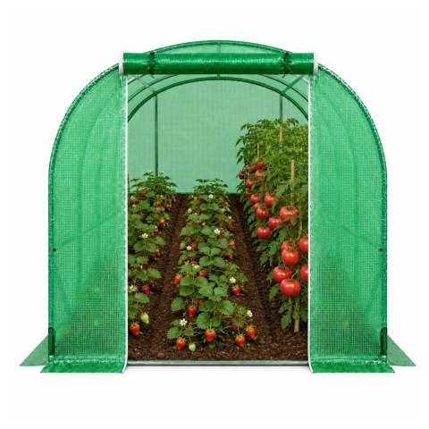 Tunel Ogrodowy Foliowy Szklarnia Na Warzywa PRO Stelaż 25MM 12x3x2M 36M²
