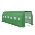 Tunel Ogrodowy Foliowy Szklarnia Na Warzywa PRO Stelaż 25MM 12x3x2M 36M²