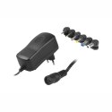 Zasilacz regulowany 3 V-12 V/2000 mA, 6 wtyków LXG287