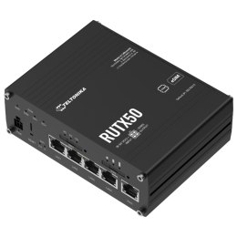 PUNKT DOSTĘPOWY 5G + ROUTER RUTX50320400 Dual SIM Wi-Fi 5, 2.4 GHz, 5 GHz, 867 Mb/s Teltonika