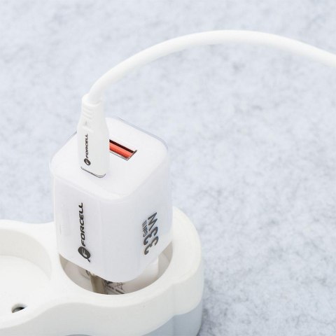 ŁADOWARKA SIECIOWA Forcell F-Energy GaN III VT-41 33 W 1x USB-C 1x 3.0 4.0
