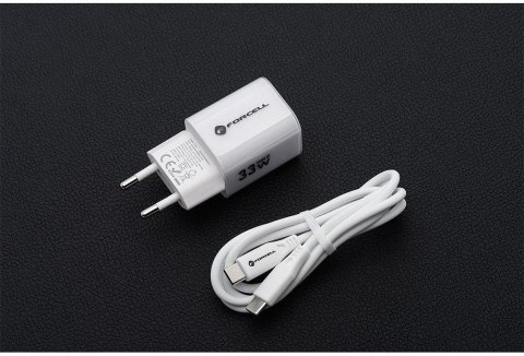 ŁADOWARKA SIECIOWA Forcell F-Energy GaN III VT-41 33 W 1x USB-C 1x 3.0 4.0