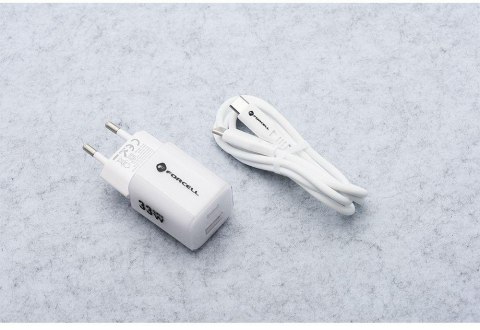 ŁADOWARKA SIECIOWA Forcell F-Energy GaN III VT-41 33 W 1x USB-C 1x 3.0 4.0