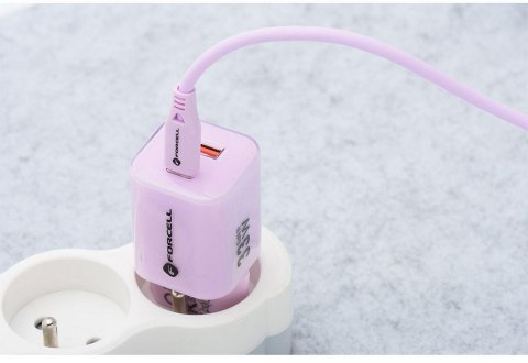 ŁADOWARKA SIECIOWA Forcell F-Energy GaN III VT-41 33 W 1x USB-C 1x 3.0 4.0