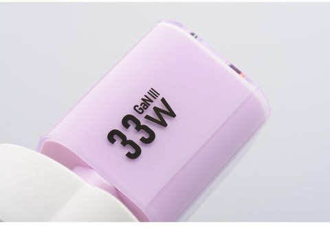ŁADOWARKA SIECIOWA Forcell F-Energy GaN III VT-41 33 W 1x USB-C 1x 3.0 4.0