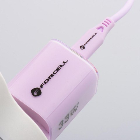 ŁADOWARKA SIECIOWA Forcell F-Energy GaN III VT-41 33 W 1x USB-C 1x 3.0 4.0