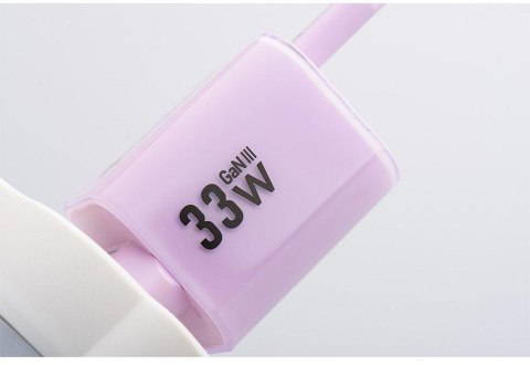 ŁADOWARKA SIECIOWA Forcell F-Energy GaN III VT-41 33 W 1x USB-C 1x 3.0 4.0