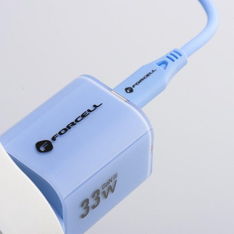 ŁADOWARKA SIECIOWA Forcell F-Energy GaN III VT-41 33 W 1x USB-C 1x 3.0 4.0