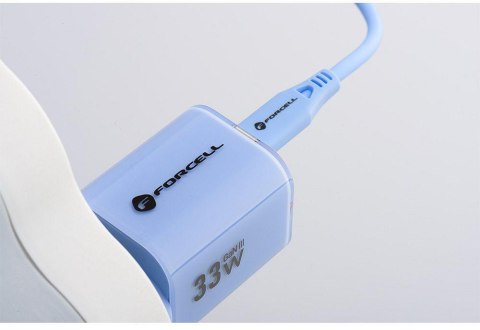 ŁADOWARKA SIECIOWA Forcell F-Energy GaN III VT-41 33 W 1x USB-C 1x 3.0 4.0