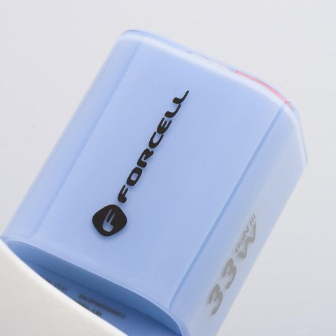 ŁADOWARKA SIECIOWA Forcell F-Energy GaN III VT-41 33 W 1x USB-C 1x 3.0 4.0