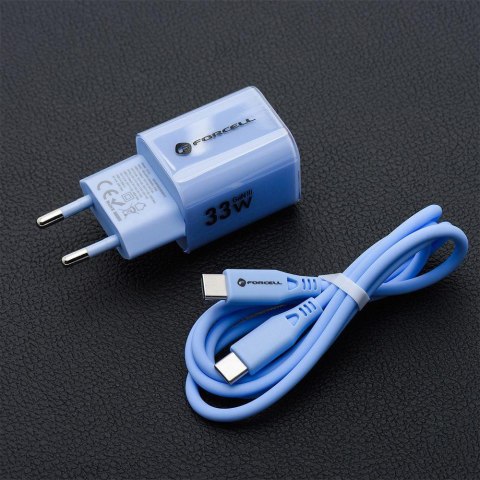 ŁADOWARKA SIECIOWA Forcell F-Energy GaN III VT-41 33 W 1x USB-C 1x 3.0 4.0