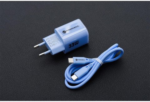 ŁADOWARKA SIECIOWA Forcell F-Energy GaN III VT-41 33 W 1x USB-C 1x 3.0 4.0