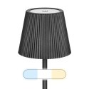 Lampka stołowa biurkowa LED dotykowa Rebel czarna
