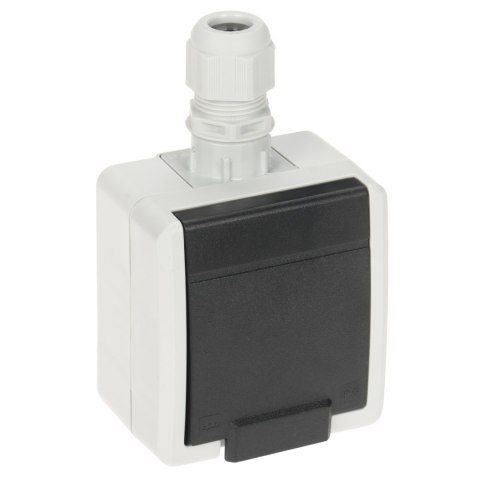 GNIAZDO NATYNKOWE POJEDYNCZE AQUANT-G1/EPN-V2 250 V 16 A IP65 Elektro-Plast