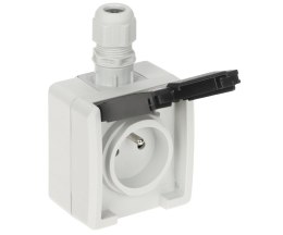 GNIAZDO NATYNKOWE POJEDYNCZE AQUANT-G1/EPN-V2 250 V 16 A IP65 Elektro-Plast