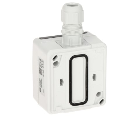 GNIAZDO NATYNKOWE POJEDYNCZE AQUANT-G1/EPN-V2 250 V 16 A IP65 Elektro-Plast