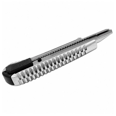 Nóż Segmentowy Aluminiowy Wysuwany Z Blokadą Łamane Ostrze 18 mm