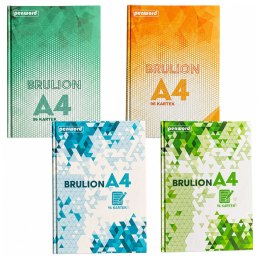 Zeszyt A4 brulion kratka z marginesem 96 kartek PENWORD