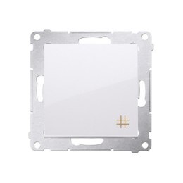 SIMON 54 MODUŁ BIAŁY ŁĄCZNIK KRZYŻOWY ZACISKI SPRĘŻYNOWE 10AX 250V
