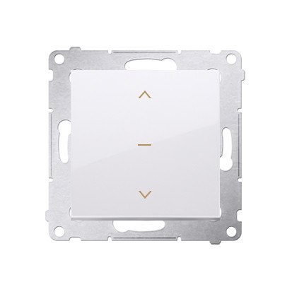 SIMON 54 MODUŁ BIAŁY ŁĄCZNIK ŻALUZJOWY 1-0-2 "STRZAŁKI" ZACISKI 10A 250V