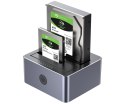STACJA DOKUJĄCA / KLONUJĄCA DYSKI Y-3026GY01-EU 2 X SATA 2.5 / 3.5 " 40 TB - 5 Gbps UNITEK