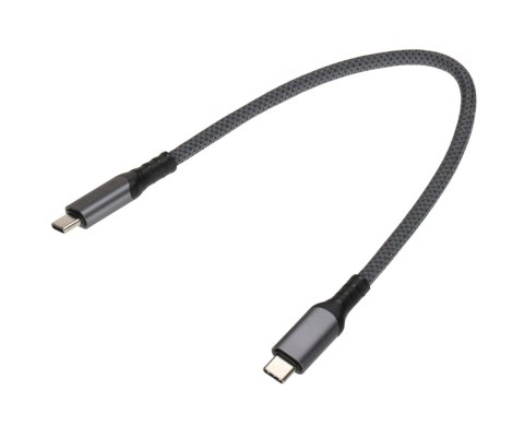 PRZEWÓD CHAR-CC-0.3M-4.0 USB-C/USB-C 0.3 m Delta Multimedia