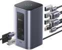 Stacja dokująca HUB Baseus NU1 Air Spacemate 12w1 USB-C / 2x HDMI 2x RJ45