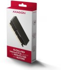 Adapter Axagon PCEM2-XS PCIe x16, M.2 NVMe, chłodnica