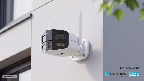 Kamera WiFi zewnętrzna Kruger&Matz Connect C130 Tuya Smart Life 4 MP