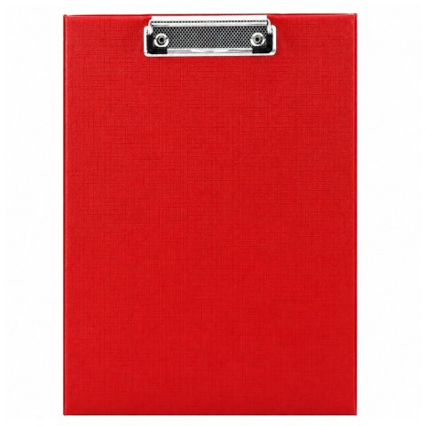 Deska Podkładka z Metalowym Klipem Clipboard Do Pisania A4 Czerwona