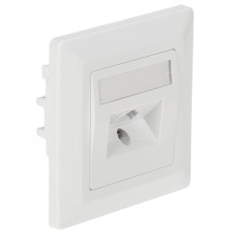GNIAZDO KOŃCOWE RJ-45 SX9-1-5E-UTP-WH SOLARIX