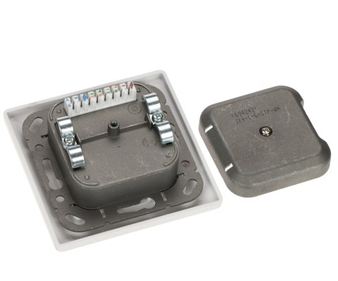 GNIAZDO KOŃCOWE RJ-45 SX9-1-6-STP-WH SOLARIX