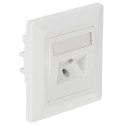 GNIAZDO KOŃCOWE RJ-45 SX9-1-6-UTP-WH SOLARIX